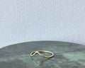 Princess – Petite Brass Herringbone Band | Prickleberry Lane