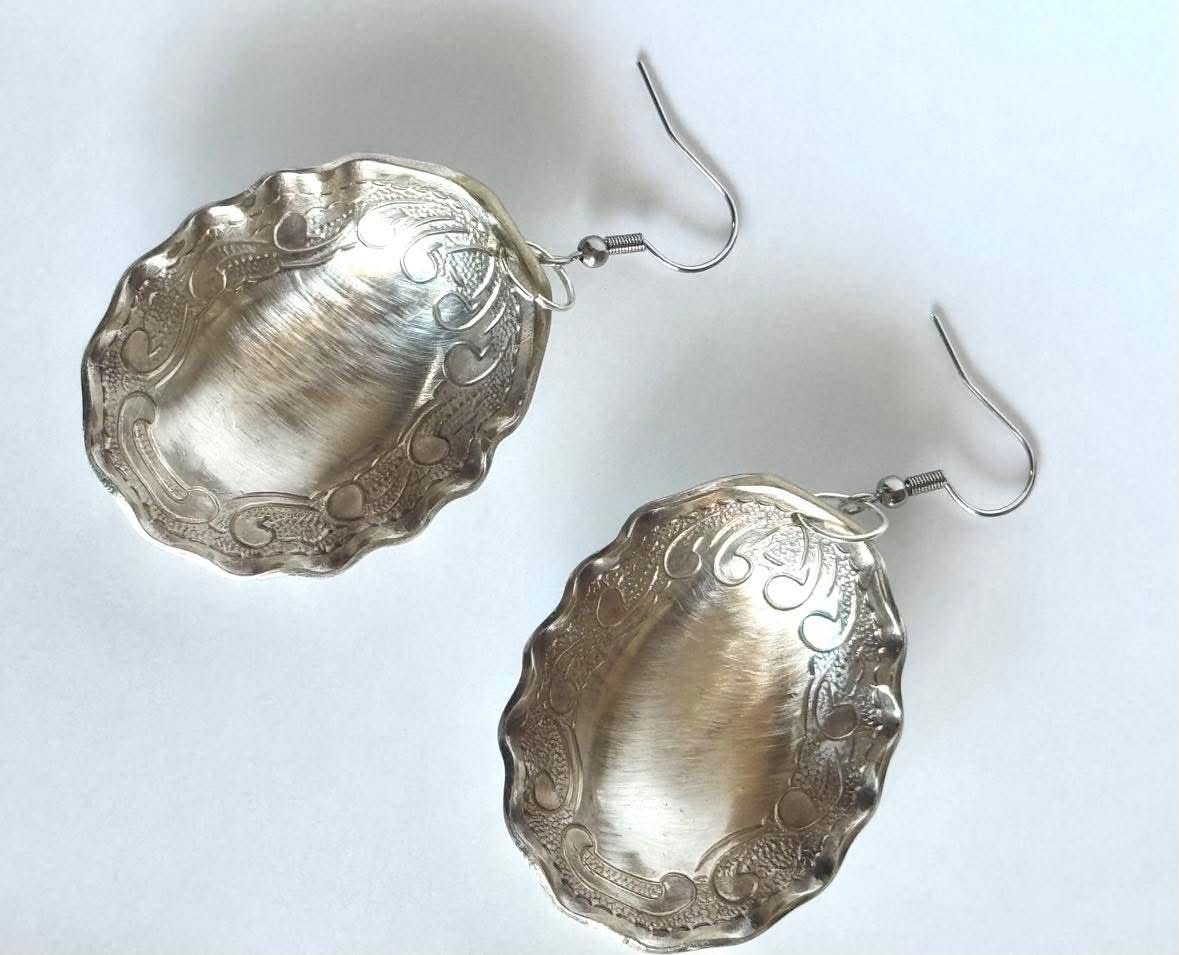 Clarabelle – Upcycled Spoon Earrings | Prickleberry Lane