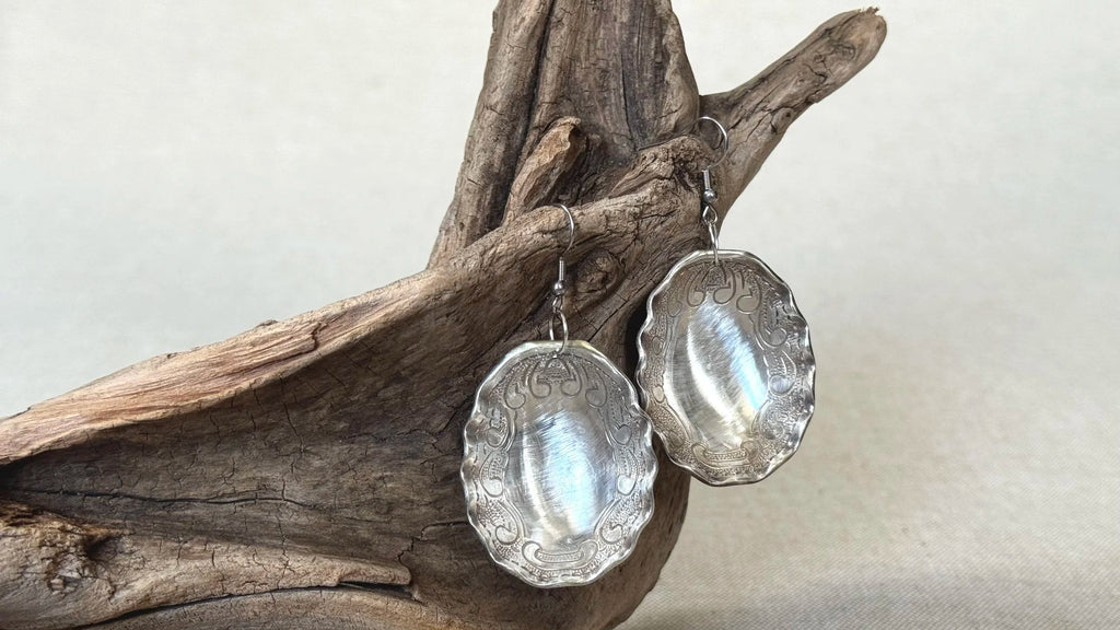 Clarabelle – Upcycled Spoon Earrings | Prickleberry Lane