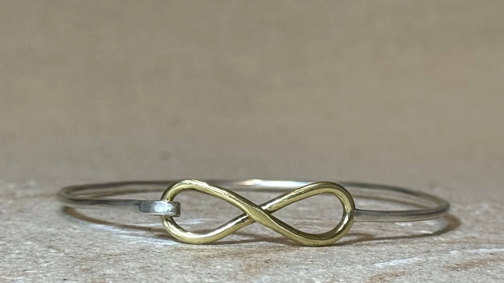 Infinity Hook/Latch Bangle