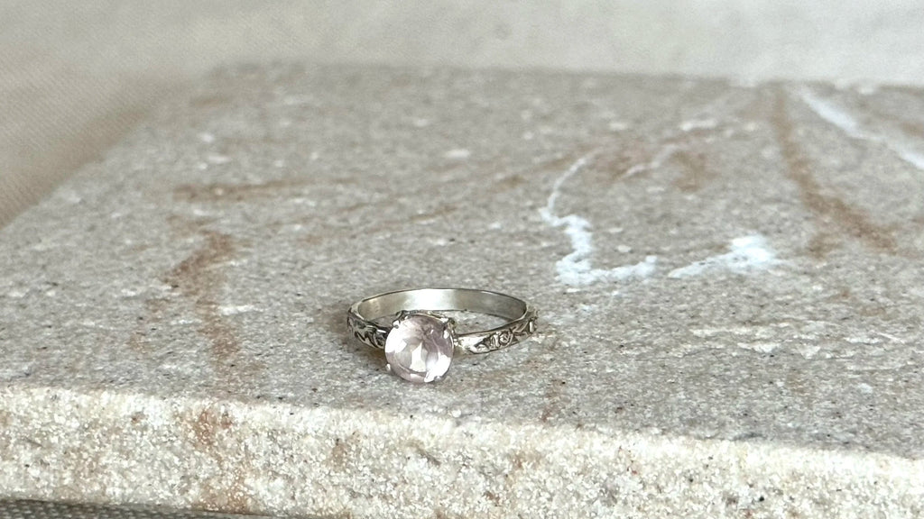 Rose Quartz Ring
