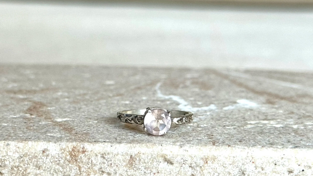 Rose Quartz Ring