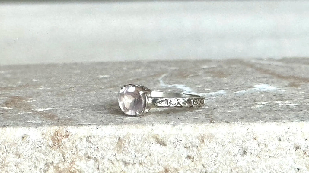 Rose Quartz Ring