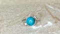 Turquoise Stone Twist Ring